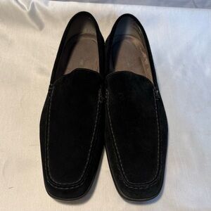 Calvin Klein Kyle Black Suede Slip On Loafers Mens 11M